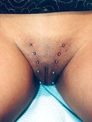 22P Pussy piercings