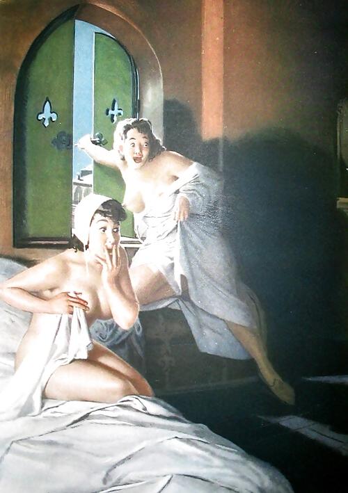 24P Erotic Book Illustration 29 - Decameron