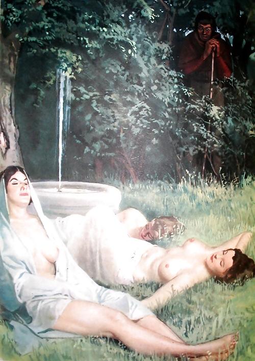 24P Erotic Book Illustration 29 - Decameron