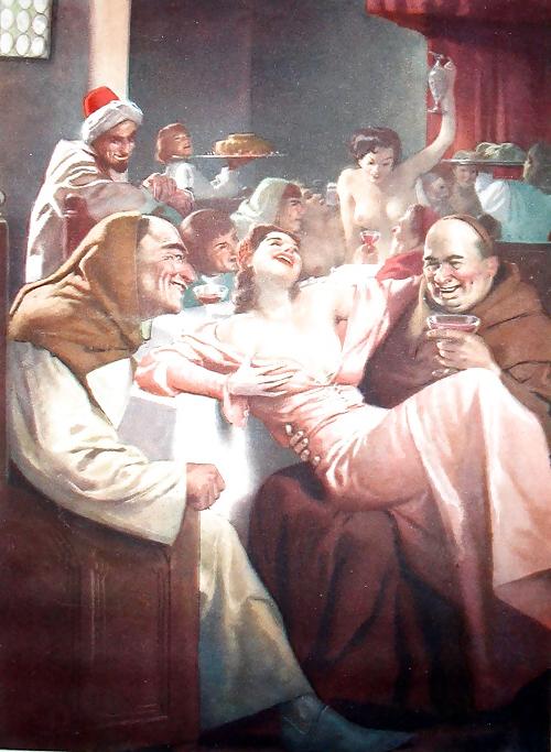 24P Erotic Book Illustration 29 - Decameron