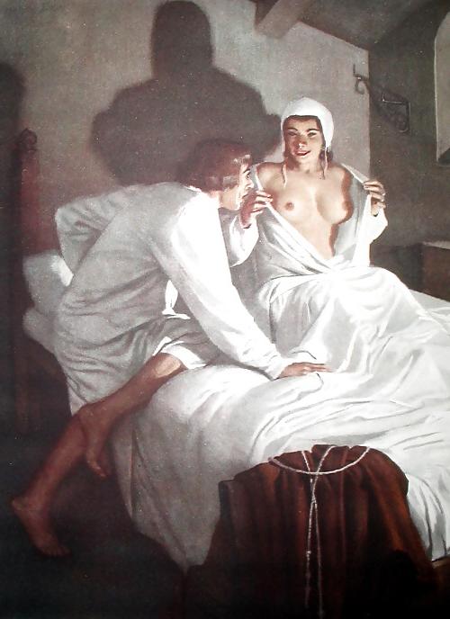 24P Erotic Book Illustration 29 - Decameron