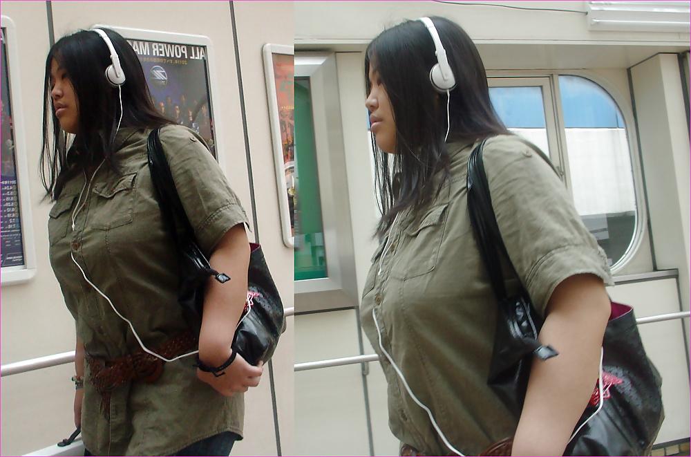 17P Various Japanese Girls on the Street PT 5