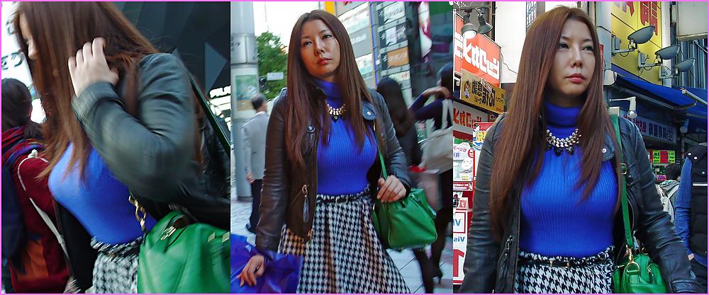 17P Various Japanese Girls on the Street PT 5