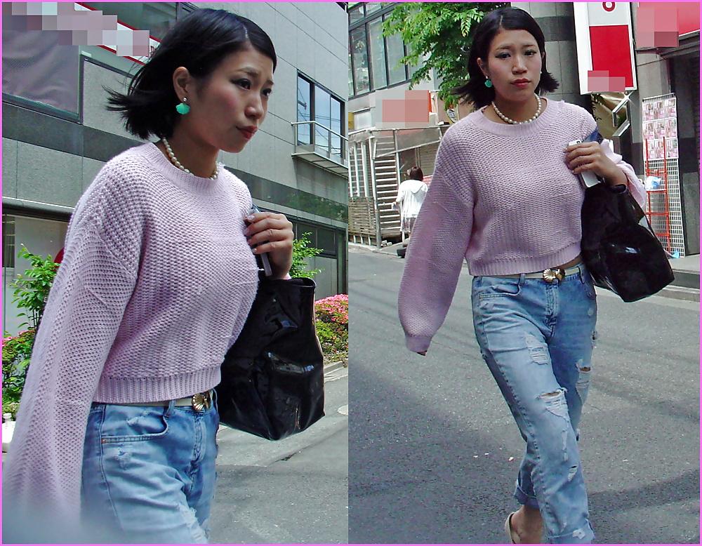17P Various Japanese Girls on the Street PT 5