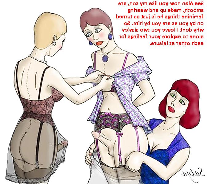 25P Crossdressing toons collection