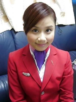 5P Hong Kong Air Stewardess Joan Leaked Picture