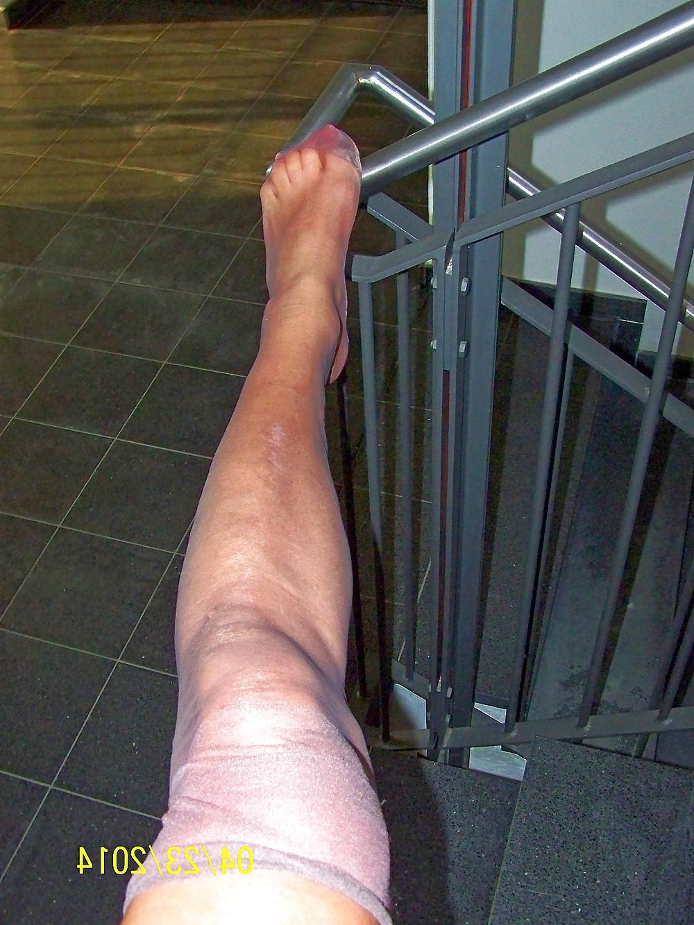 20P Crossdresser Stockings Mini Cumshot