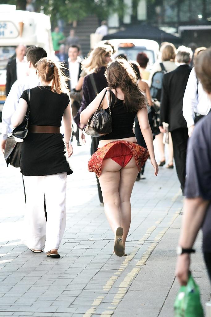 25P Upskirt street candid part 8
