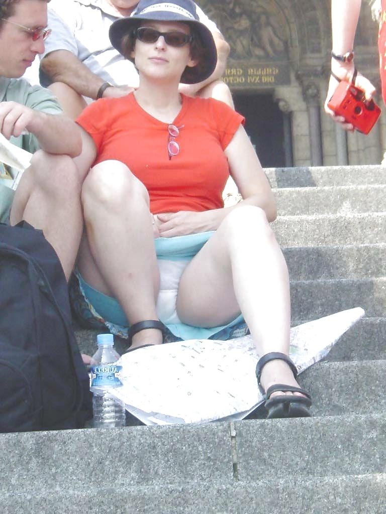 25P Upskirt street candid part 8