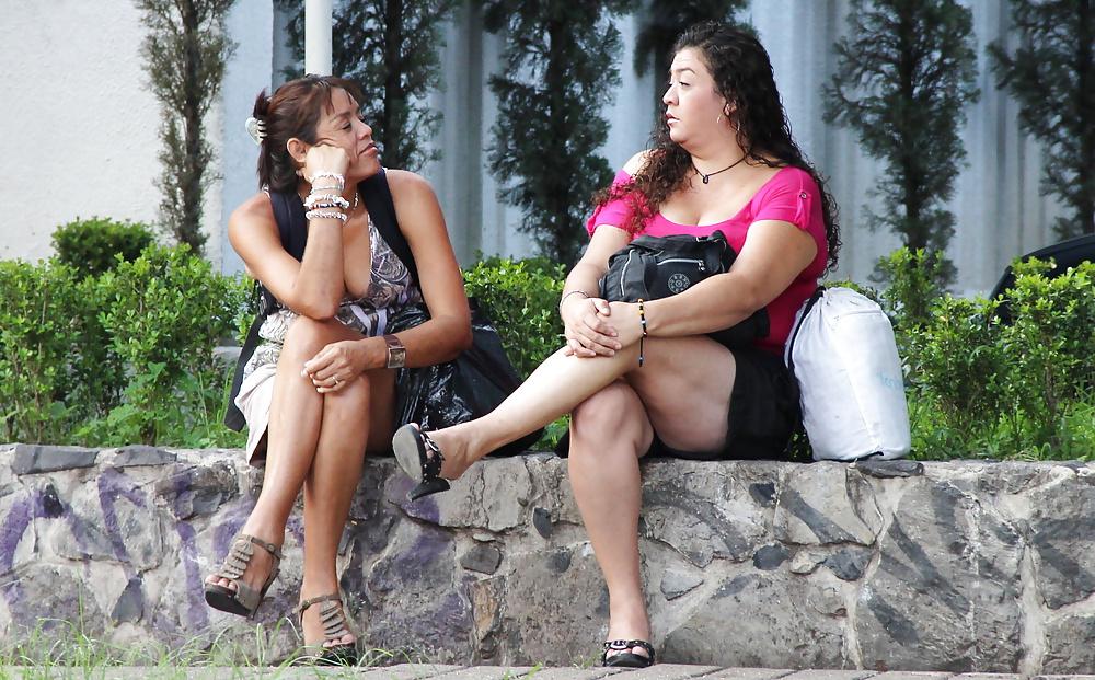 25P Upskirt street candid part 8
