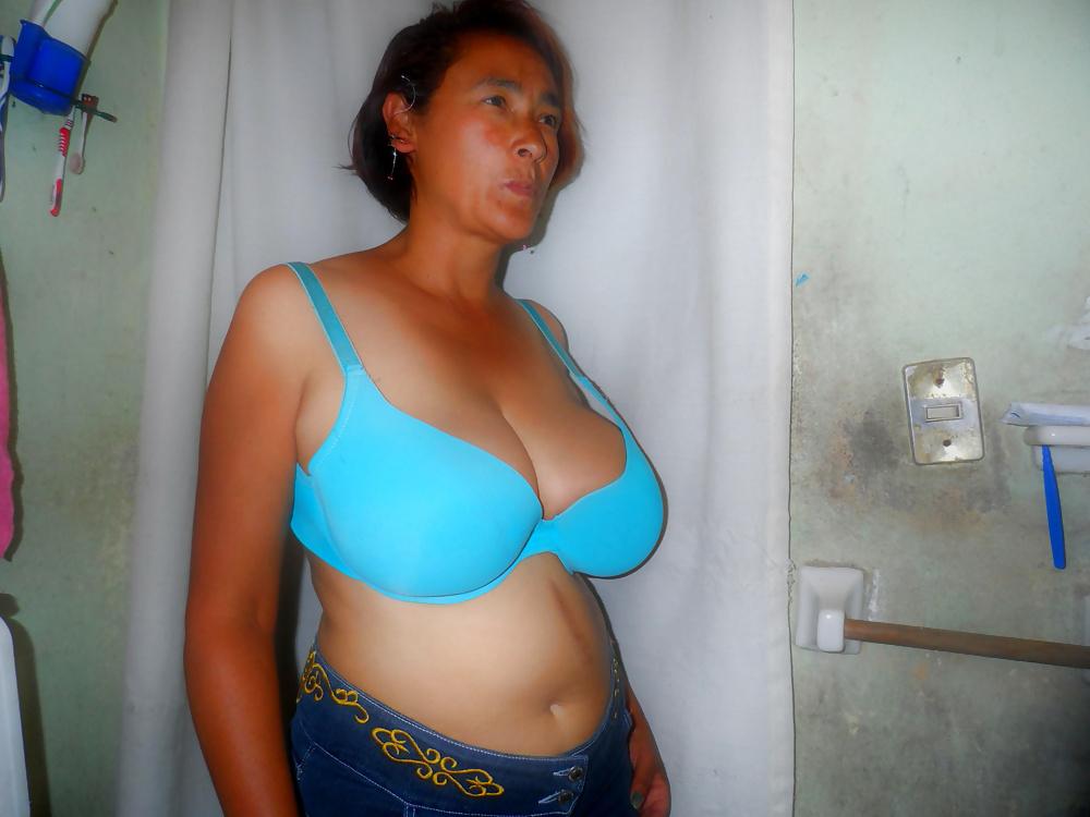16P Mexican Mature Big Boobs 2