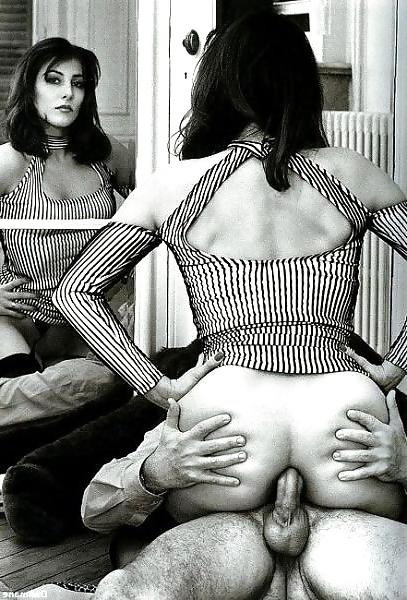 24P Black and white anal