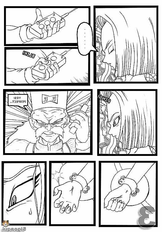 25P Nummer 18 und Cell Dragon Ball von Sigoaqui