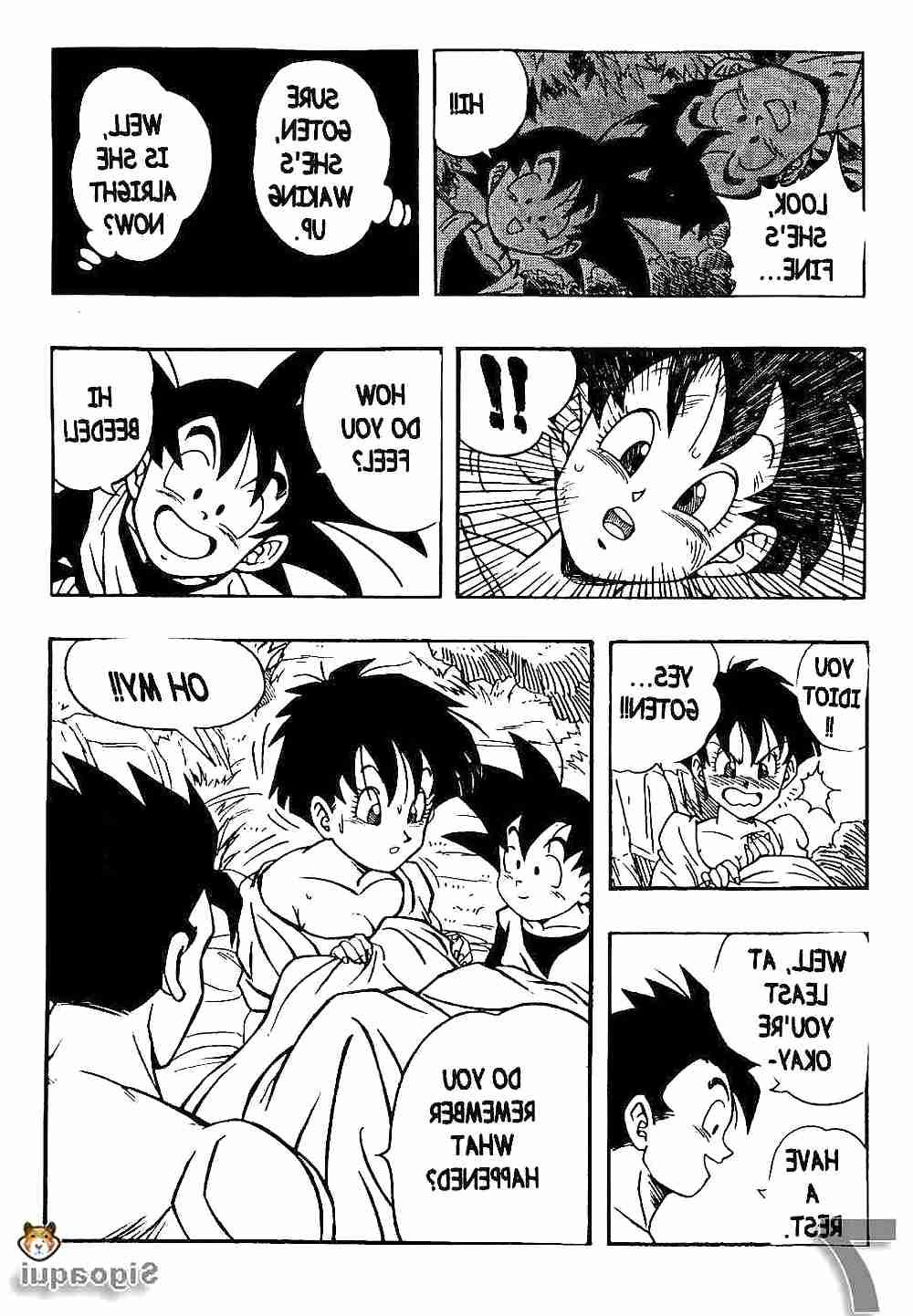 24P Videl and Gohan   Dragon Ball   by       Sigoaqui