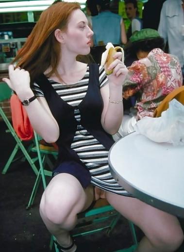 15P Upskirt street candid part 17