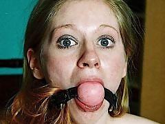 25P Ball gagged girls