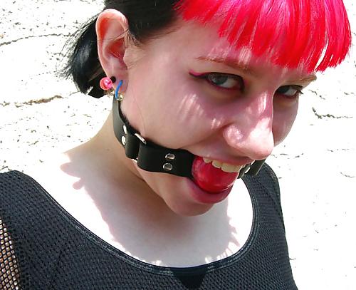 25P Ball gagged girls