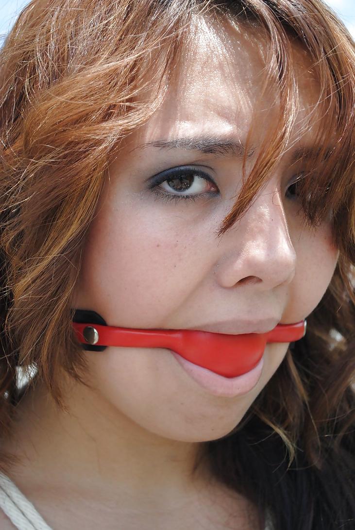 25P Ball gagged girls