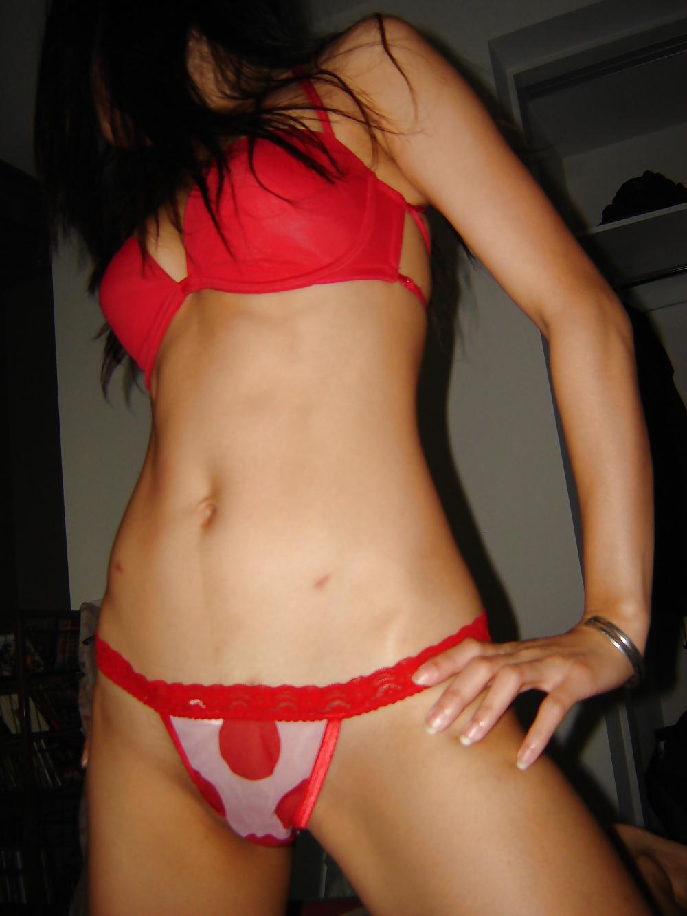10P Pinay Babe: Hardcore red lingerie... 