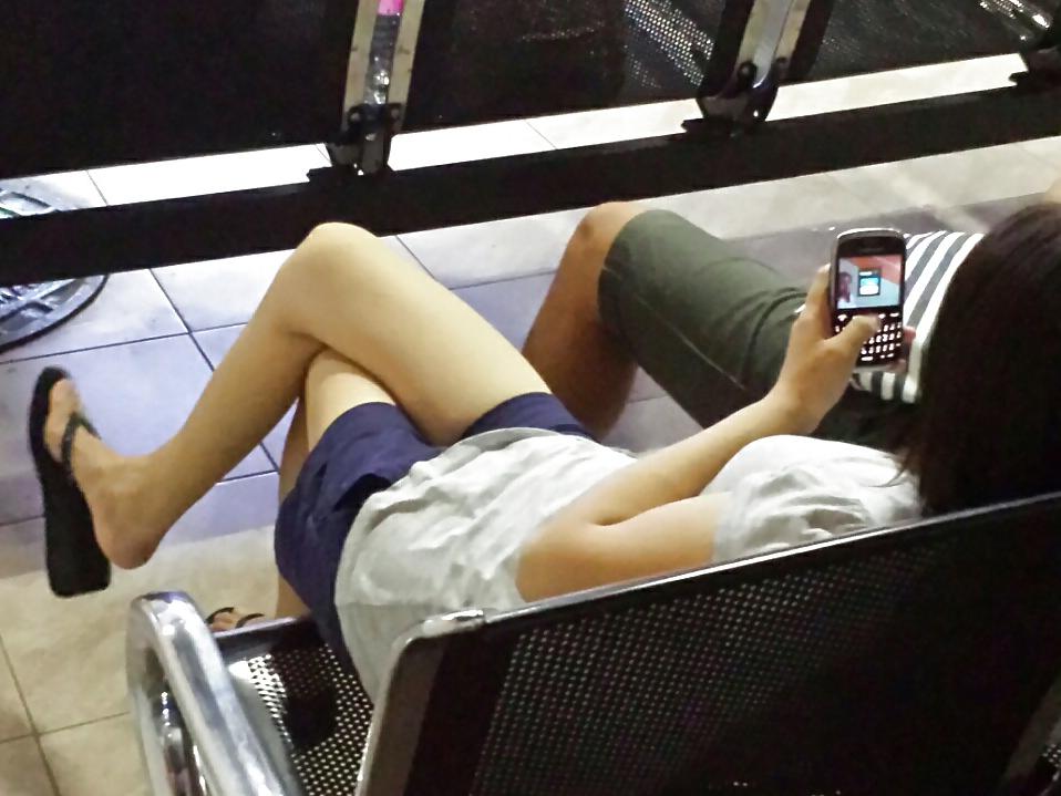 11P Pinay pretty petite with nice legs and feet