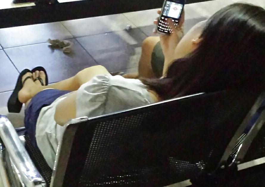 11P Pinay pretty petite with nice legs and feet