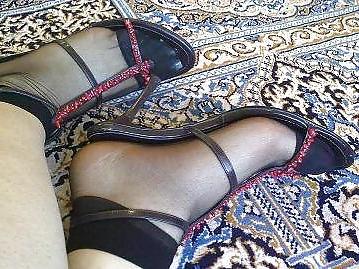 25P Stockings & High Heels