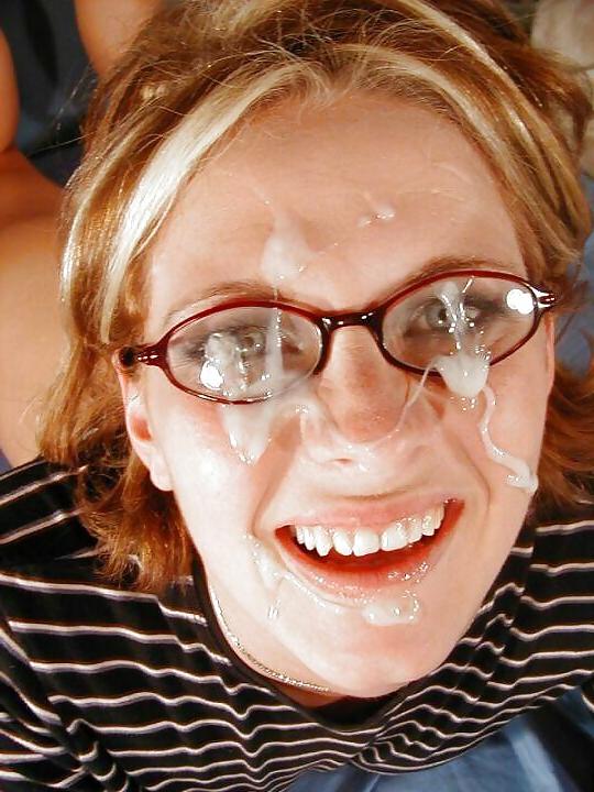 25P Cum on glasses. Facials. Pro-Am mix.
