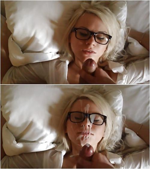 25P Cum on glasses. Facials. Pro-Am mix.