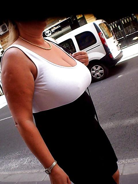24P Busty street mother 