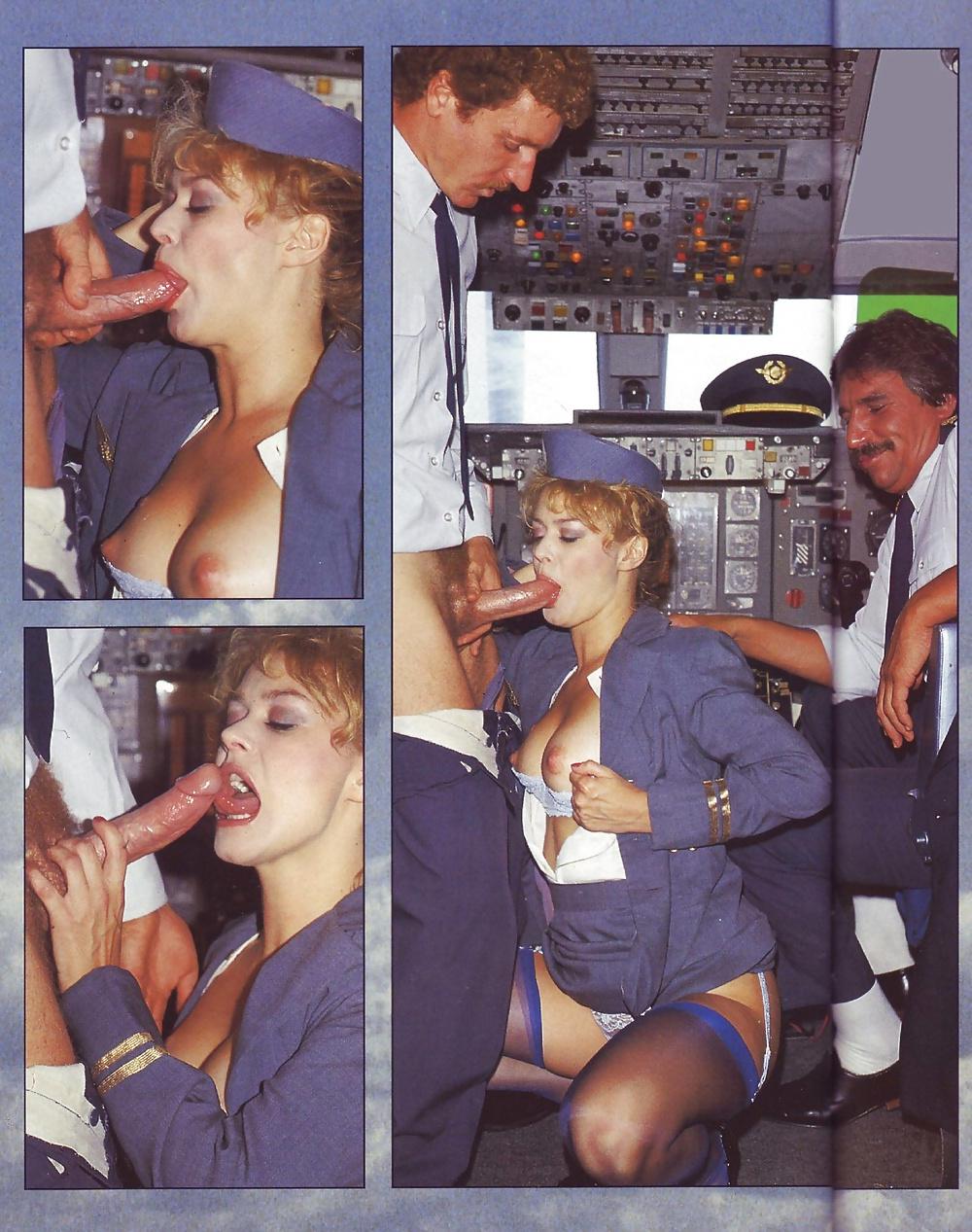 25P Stewardess sex-fligh