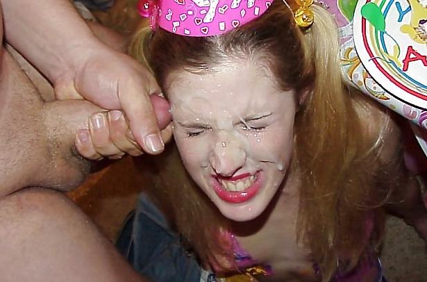 25P Cum On Girls Faces - Part 3