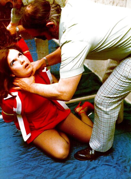 25P Girl in white panties all tied up.