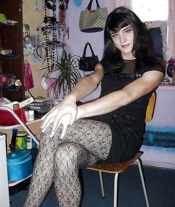 25P Crossdresser in Lingerie3 BVR