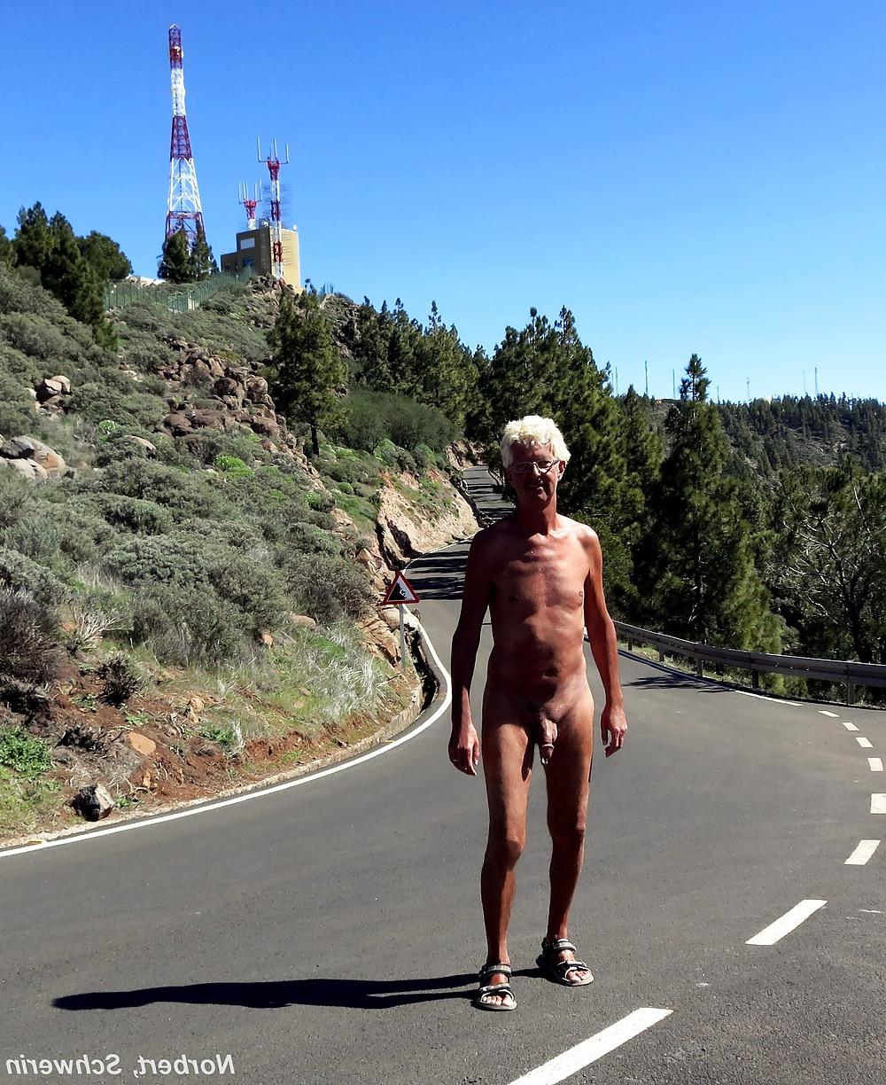 17P Naked on the street