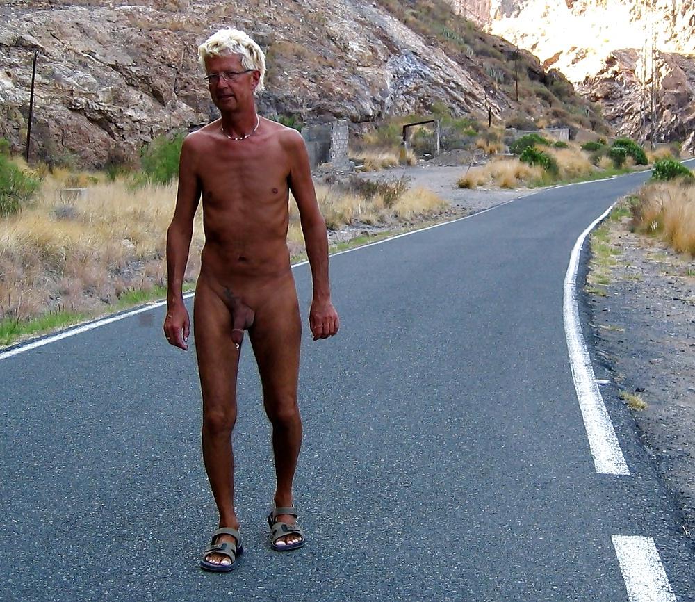 17P Naked on the street