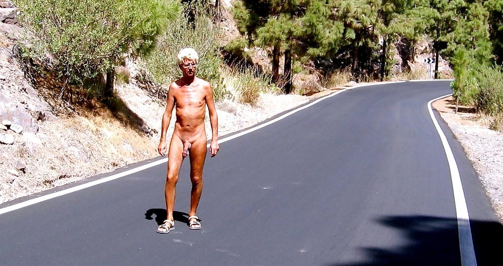 17P Naked on the street