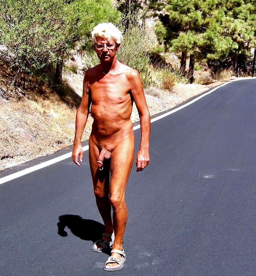 17P Naked on the street