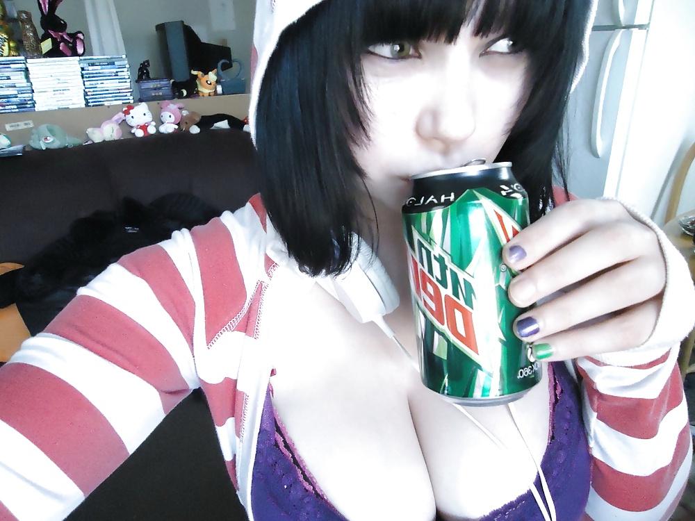 25P My collection 70 : hot busty emo