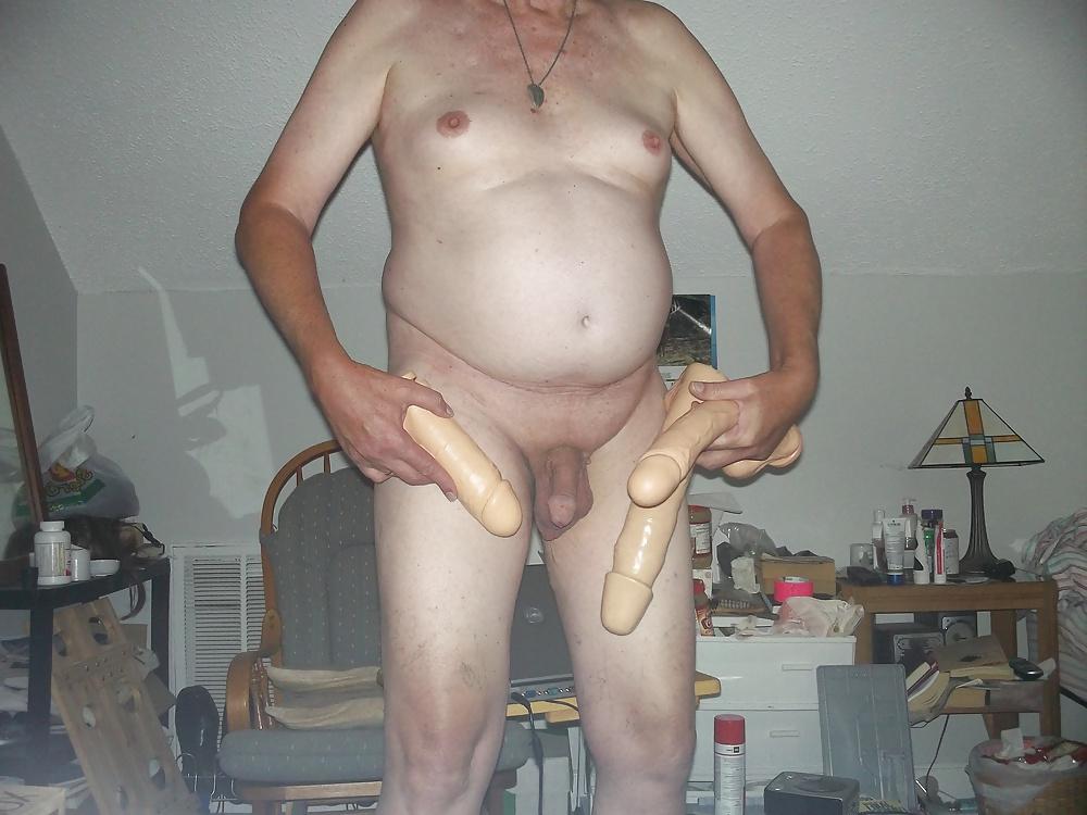 10P Comparing my sissy cock for Master Big Popa