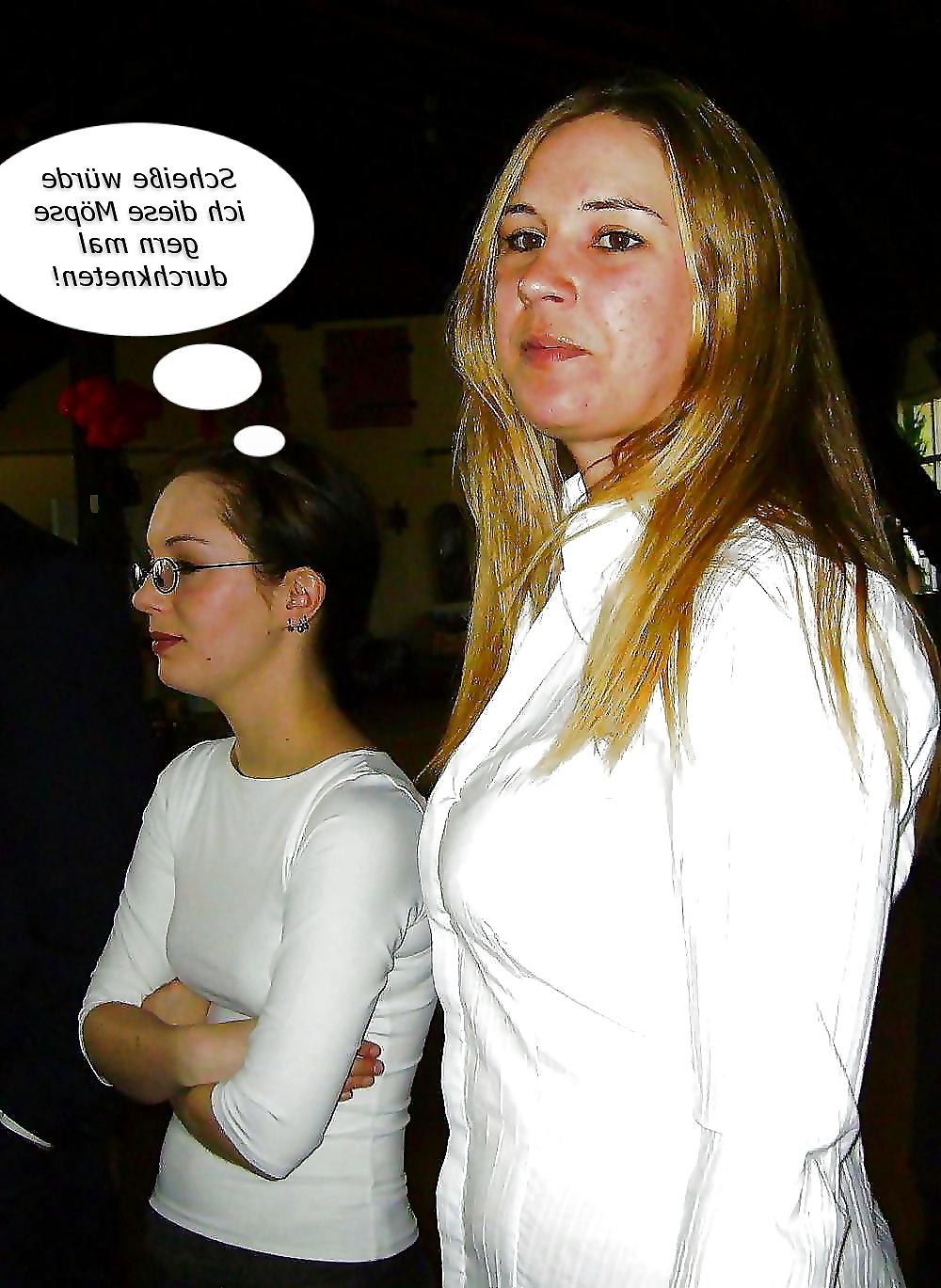 20P Social Media Sluts Captions 02 German