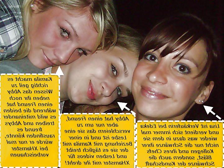 20P Social Media Sluts Captions 02 German