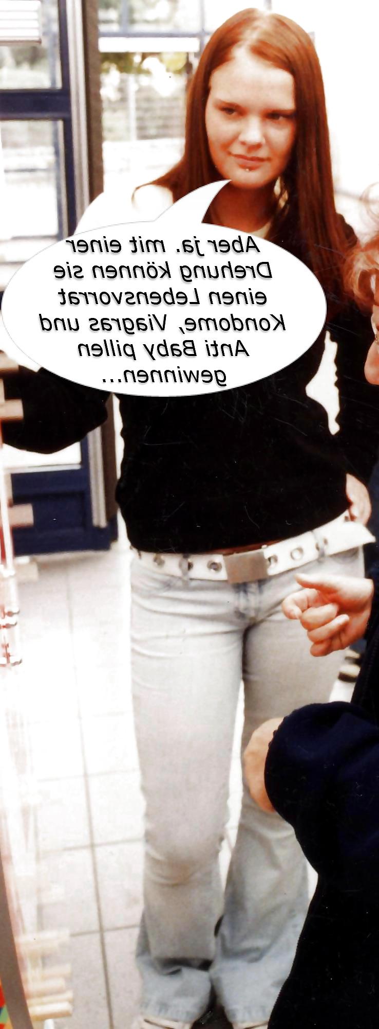 20P Social Media Sluts Captions 02 German