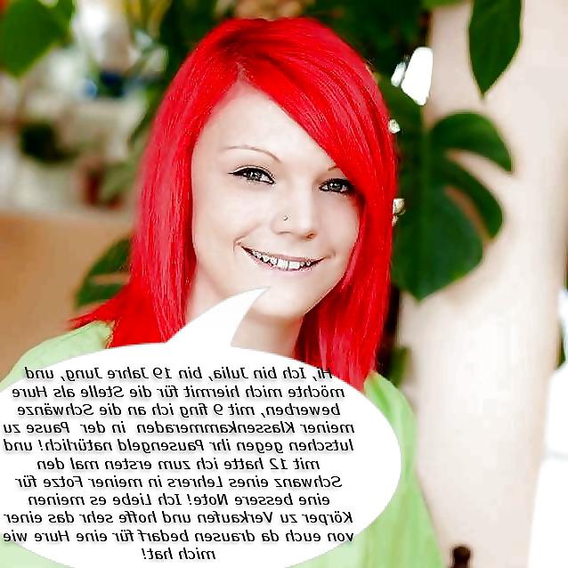 20P Social Media Sluts Captions 02 German