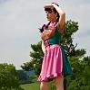 25P German latex dirndl
