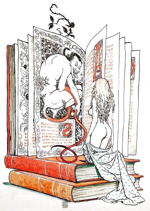 25P Favourite Milo Manara Erotic Toons