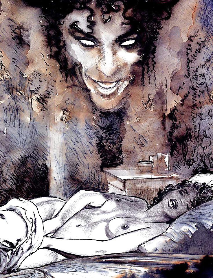 25P Favourite Milo Manara Erotic Toons