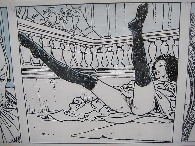 25P Favourite Milo Manara Erotic Toons