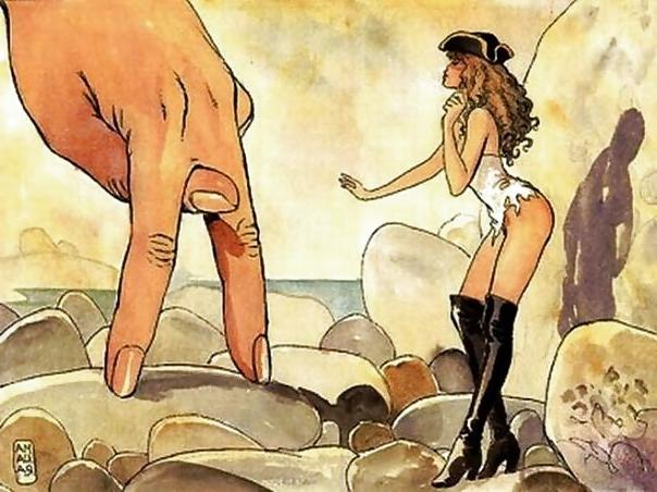 25P Favourite Milo Manara Erotic Toons