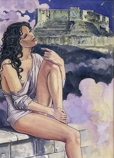 25P Favourite Milo Manara Erotic Toons