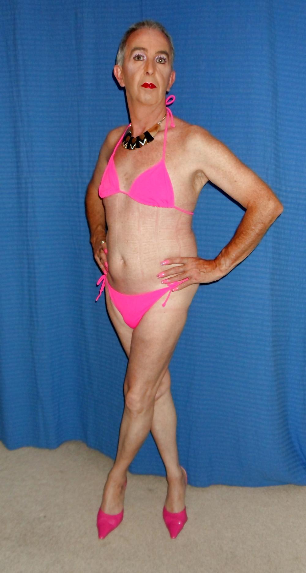 11P Master's Faggot In Her Bikini